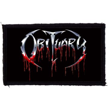 Obituary - Logo felvarró