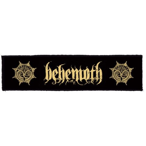 Behemoth - Logo Superstrip felvarró