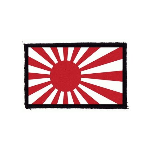 Japán zászló felvarró