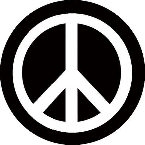 Peace felvarró