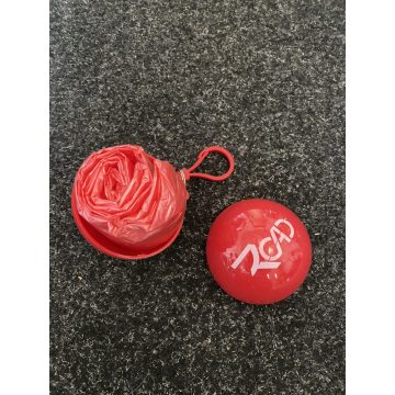 Road - Piros esőkabát 