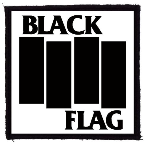 Black Flag - Logo felvarró