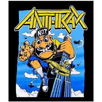Anthrax - King Not Man felvarró