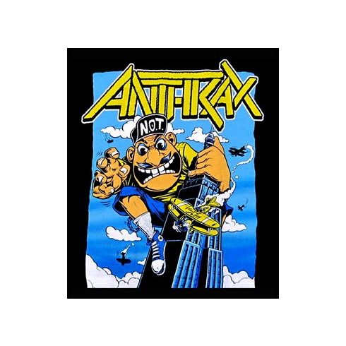 Anthrax - King Not Man felvarró