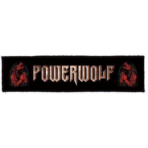 Powerwolf - Logo Superstrip felvarró