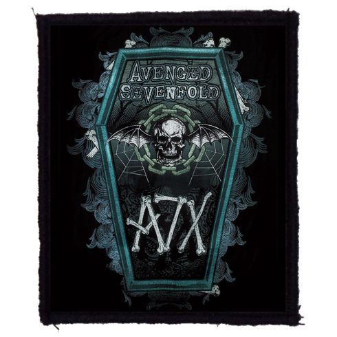 Avenged Sevenfold - AX7 Coffin felvarró