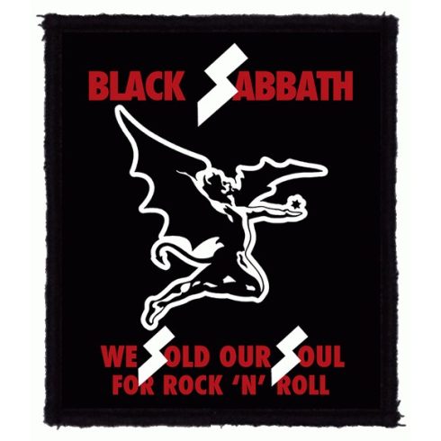Black Sabbath - We Sold Our Souls felvarró