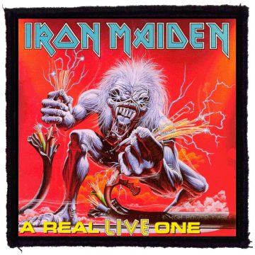 Iron Maiden - A real Live felvarró