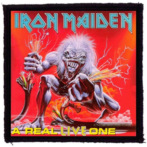Iron Maiden - A real Live felvarró