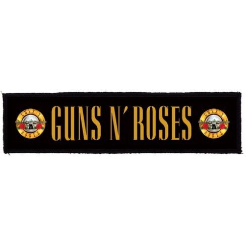 Guns N Roses - Logo Superstrip felvarró