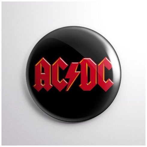 AC/DC - Logo kitűző