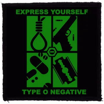 Type O Negative - Express Yourself felvarró