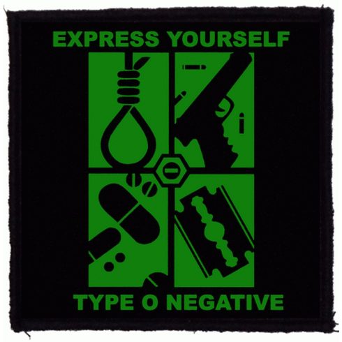 Type O Negative - Express Yourself felvarró
