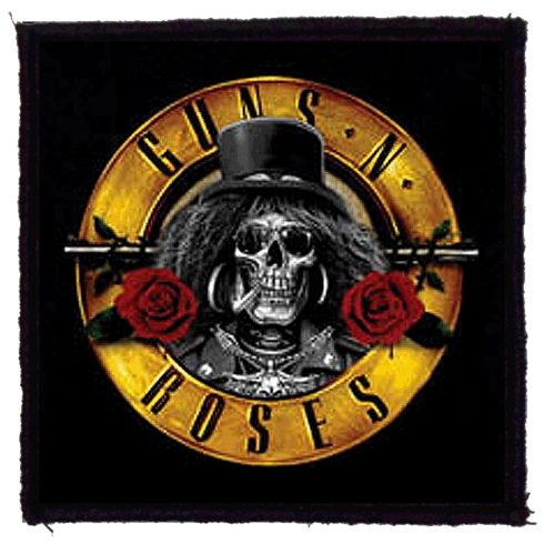 Guns N Roses - Skull Bullet felvarró