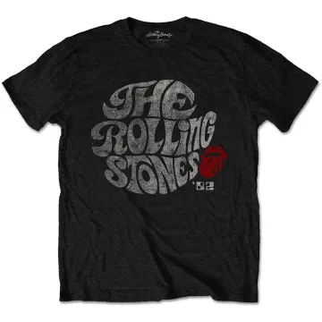 The Rolling Stones - Swirl Logo '82 póló