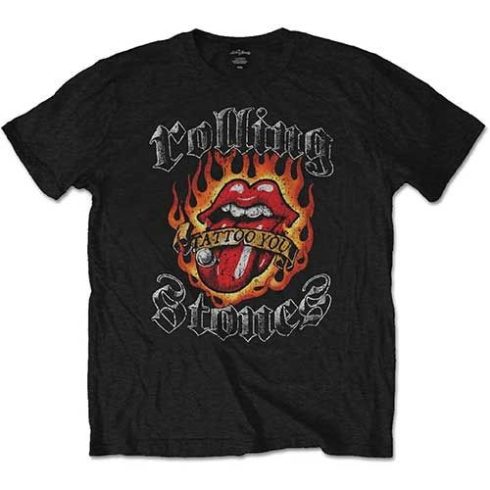 The Rolling Stones - Flaming Tattoo Tongue póló