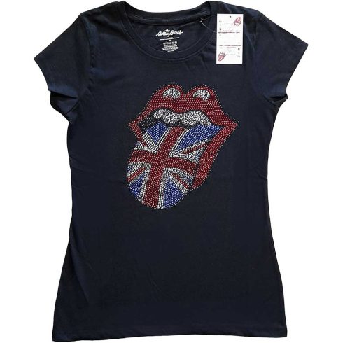 The Rolling Stones - Classic UK (Diamante) női póló