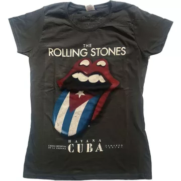 The Rolling Stones - Havana Cuba női póló