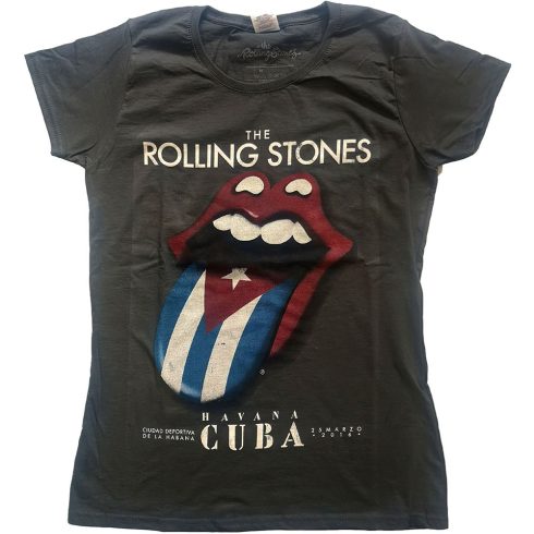 The Rolling Stones - Havana Cuba női póló