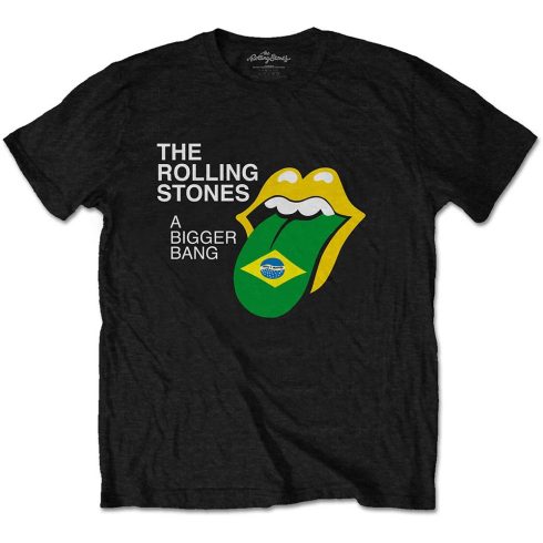 The Rolling Stones - Bigger Bang - Brazil '80 (Back Print) póló