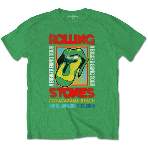 The Rolling Stones - Copacabana Green póló