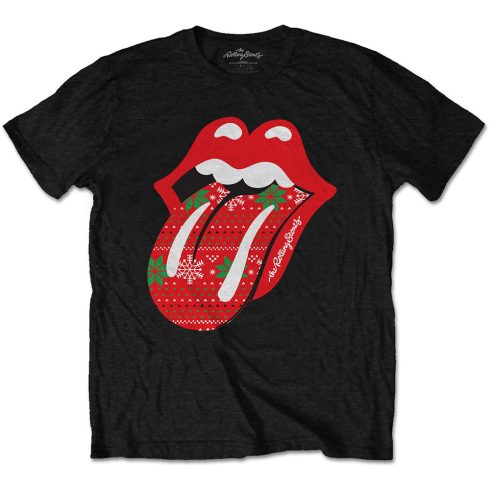 The Rolling Stones - Christmas Tongue póló