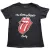 The Rolling Stones - Sixty Plastered Tongue (Suede Applique) női póló