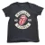 The Rolling Stones - Sixty Biker Tongue (Suede Flock) női póló