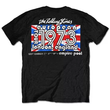   The Rolling Stones - London European '73 (Back Print) póló