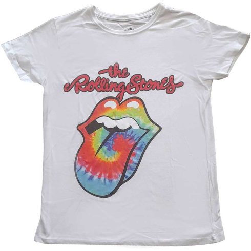 The Rolling Stones - Multicolour Tongue női póló