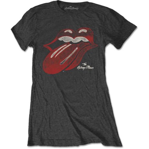 The Rolling Stones - Vintage Tongue Logo női póló