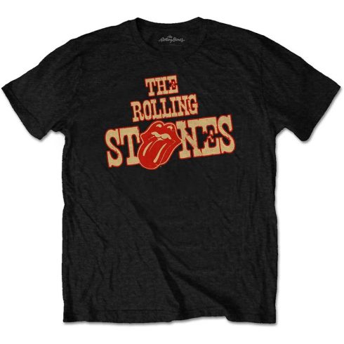 The Rolling Stones - Wild West Logo póló