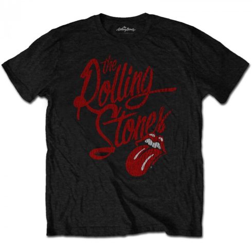 The Rolling Stones - Script Logo póló