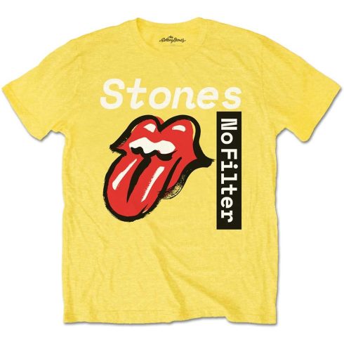 The Rolling Stones - No Filter Text póló