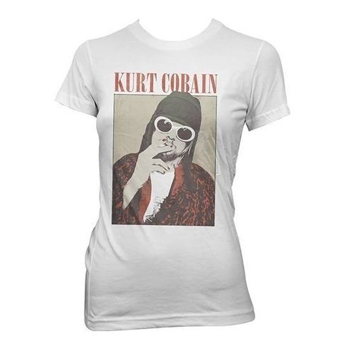 Kurt Cobain - CIGARETTE női póló