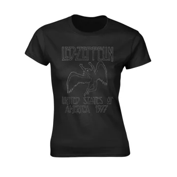 Led Zeppelin - USA 1977 női póló ( L-es méret )