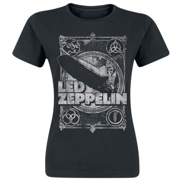  Led Zeppelin - VINTAGE PRINT LZ1 női póló ( M-es méret ) 