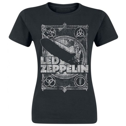 Led Zeppelin - VINTAGE PRINT LZ1 női póló