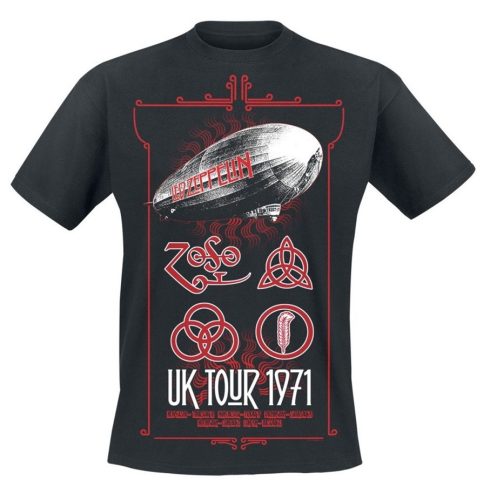 Led Zeppelin - UK TOUR 1971 póló