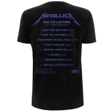   Metallica - RIDE THE LIGHTNING TRACKS póló ( XXL-es méret ) 