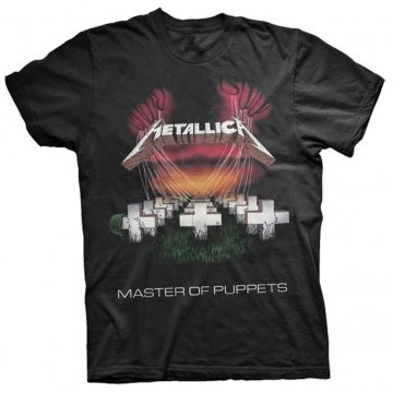   Metallica - MOP EUROPEAN TOUR 86' póló ( L-es méret )