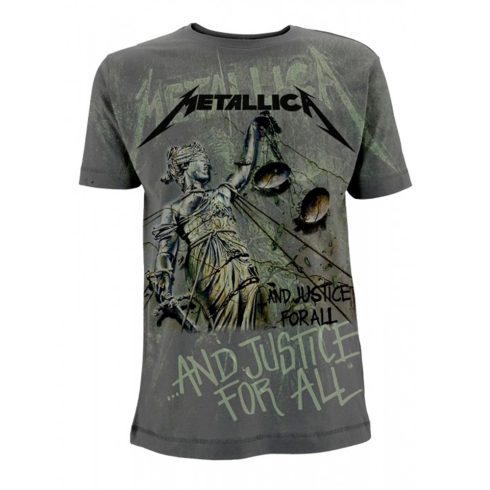 Metallica - JUSTICE NEON ALL OVER póló