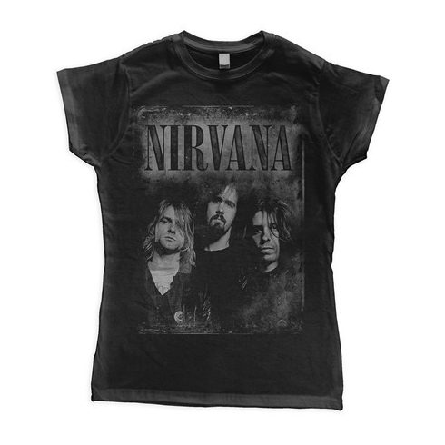 Nirvana - FADED FACES női póló