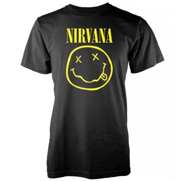 Nirvana - SMILEY LOGO póló ( M-es méret ) 