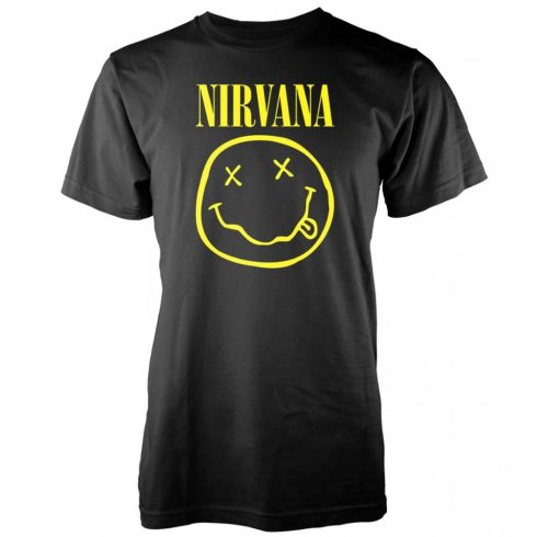 Nirvana - SMILEY LOGO póló
