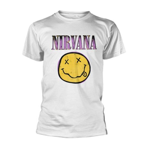 Nirvana - XEROX SMILEY (WHITE) póló