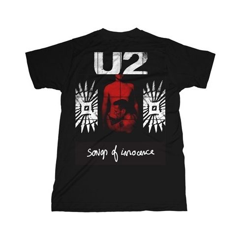 U2 - SONGS OF INNOCENCE RED SHADE póló