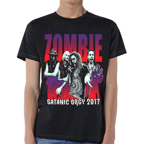 Rob Zombie - Satanic Orgy Tour 2017 póló
