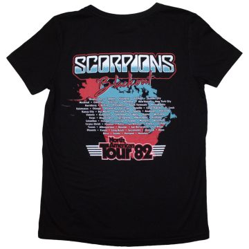 Scorpions - Blackout Tour '82 női póló
