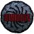 Soundgarden - Logo Swirl B&W (szőtt) felvarró